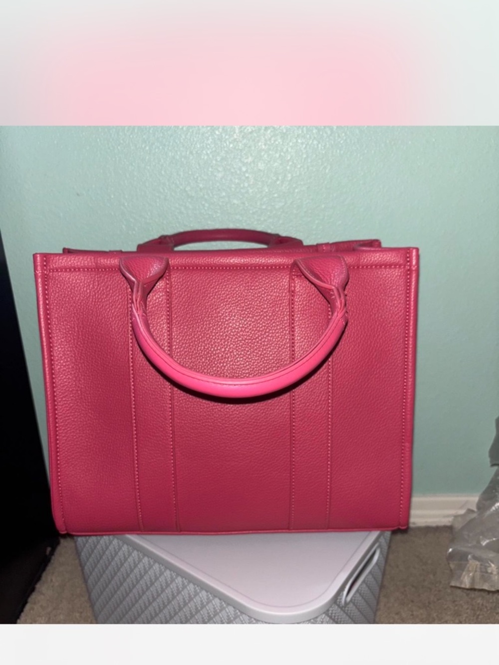 Ello Media Hot Pink Large Tote Bag